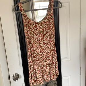 Medium. Floral mini dress